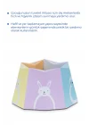 Babyjem Pratik Katlanabilir Karton Seyahat Lazımlığı Desenli 6 Adet Poşet Hediyeli