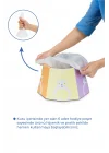 Babyjem Pratik Katlanabilir Karton Seyahat Lazımlığı Desenli 6 Adet Poşet Hediyeli