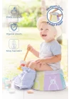 Babyjem Pratik Katlanabilir Karton Seyahat Lazımlığı Desenli 6 Adet Poşet Hediyeli