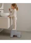 Babyjem Kaydırmaz Bebek Katlı Basamağı Soft Gri