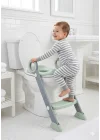 Babyjem Basamaklı Katlanır Klozet Adaptörü Soft Yeşil