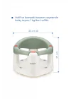 Babyjem Önden Açılır Banyo ve Mama Oturağı ve Hediye Minderli - 2  Li Set Soft Yeşil