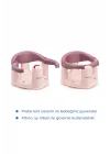 Babyjem Önden Açılır Banyo ve Mama Oturağı ve Hediye Minderli - 2 Li Set Mürdüm
