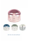 Babyjem Önden Açılır Banyo ve Mama Oturağı ve Hediye Minderli - 2 Li Set Mürdüm