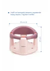 Babyjem Önden Açılır Banyo ve Mama Oturağı ve Hediye Minderli - 2 Li Set Mürdüm