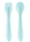 Babyjem Mama Kaşık Çatal Takımı Soft Mavi