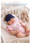 Babyjem Kepçe Kulak Önleyici ve Uyku Bandı Lacivert