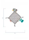 Babyjem 926 Birdy Diş Kaşıyıcılı + Silikon Emzik Hediyeli Uyku Arkadaşım Kahve