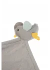 Babyjem 926 Birdy Diş Kaşıyıcılı + Silikon Emzik Hediyeli Uyku Arkadaşım Kahve