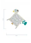 Babyjem 926 Birdy Diş Kaşıyıcılı + Silikon Emzik Hediyeli Uyku Arkadaşım Mavi 
