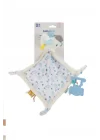 Babyjem 926 Birdy Diş Kaşıyıcılı + Silikon Emzik Hediyeli Uyku Arkadaşım Mavi 