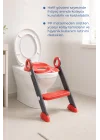 Babyjem Basamaklı Katlanır Klozet Adaptörü Mercan