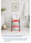 Babyjem Basamaklı Katlanır Klozet Adaptörü Mercan