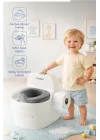 Babyjem Bebeğimin İlk Tuvaleti Sifon Sesli Lazımlık Oturak Kum Beji