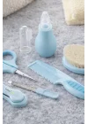 Babyjem Çantalı Bebek Bakım Bakım Seti 7 Parça Mavi