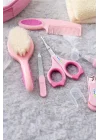 Babyjem Çantalı Bebek Bakım Bakım Seti 7 Parça Pembe