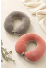 Babyjem Bebek Boyun Koruyucu Yastık Gül Kurusu