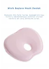 Babyjem Bebek Düz Kafa Yastığı Düz Kafa Engelleyici Yastık Pembe