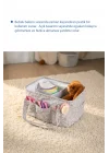 Babyjem Katlamalı Anne&bebek Organizer Gri Çiçek