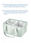 Babyjem Katlamalı Çanta Anne&Bebek Organizer Yeşil Çiçek