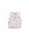 Babyjem Leke Tutmaz Giymeli Mama Önlüğü Pembe Puzzle