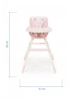 Babyjem XSoft Mama Sandalyesi Soft Pembe