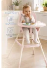 Babyjem XSoft Mama Sandalyesi Soft Pembe