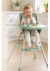 Babyjem XSoft Mama Sandalyesi Soft Yeşil