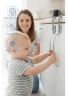 Babyjem Mini Çok Amaçlı Bebek Emiyet Kiliti 2 Adet Beyaz
