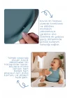 Babyjem Mini Silikon Mama Önlüğü Mint