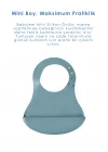Babyjem Mini Silikon Mama Önlüğü Mint