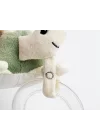 Babyjem Sevimli Yürüme Arkadaşım Çıngıraklı Peluş Kaplumbağa Mint