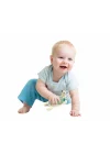 Babyjem Sevimli Yürüme Arkadaşım Çıngıraklı Peluş Kaplumbağa Mint