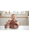 Babyjem Silikon Beslenme Seti Mocha 4 Parça Hediye Seti