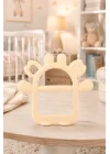 Babyjem Silikon Kolay Kavrama Diş Kaşıyıcı Ekru