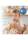 Babyjem Kolay Temizlenebilir Silikon Pipet Erkek (4 Adet)