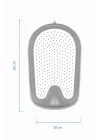 Babyjem Soft Banyo Desteği Bebek Yıkama Yardmcısı Soft Gri