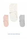 Babyjem Soft Pratik Penye Kundak Ekru %100 Pamuk