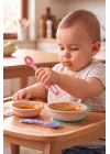 Babyjem Yumuşak Uçlu Mama Kaşığı Pembe-Mor