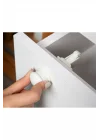 Babyjem Mıknatıslı Çekmece Kiliti Çoklu Paket - 12 Kilit + 3 Mıknatıs