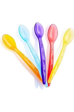 Babyjem Rengarenk Mama Kaşığı 5 Li Set