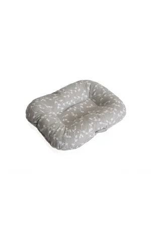 Babyjem Emzirme Yastığı Gri Çiçek