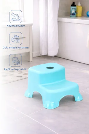 Babyjem Kaydırmaz Bebek Katlı Basamağı Mint Yeşili
