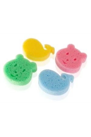 Babyjem Yumuşak Bebek Banyo Yıkama Süngeri 4 Adet