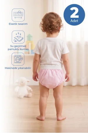 Babyjem Alıştırma Külodu 2li Paket 3 Yaş Pembe
