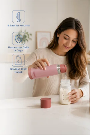 Babyjem Bebek Mama Çelik Termos 400ML