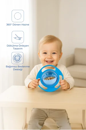Babyjem Dökülmeyen Tabak - Mavi