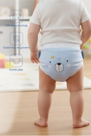 Babyjem Soft Alıştırma Külodu Mavi 3 Yaş