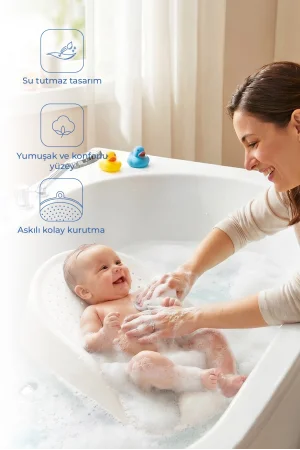 Babyjem Soft Banyo Desteği Bebek Yıkama Yardımcısı Kum Beji