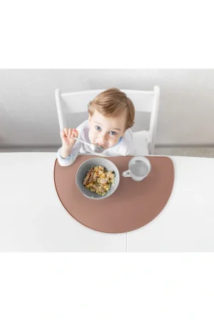 Babyjem Silinebilir Beslenme Mama Servis Matı Latte